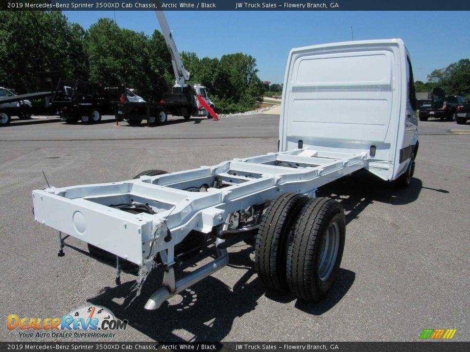 2019 Mercedes-Benz Sprinter 3500XD Cab Chassis Arctic White / Black Photo #5