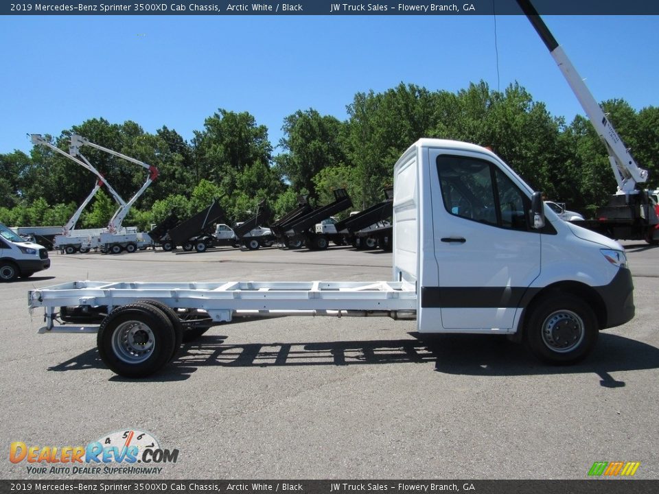 2019 Mercedes-Benz Sprinter 3500XD Cab Chassis Arctic White / Black Photo #6