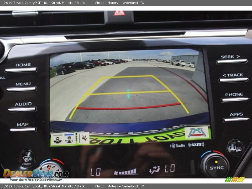 2019 Toyota Camry XSE Blue Streak Metallic / Black Photo #16