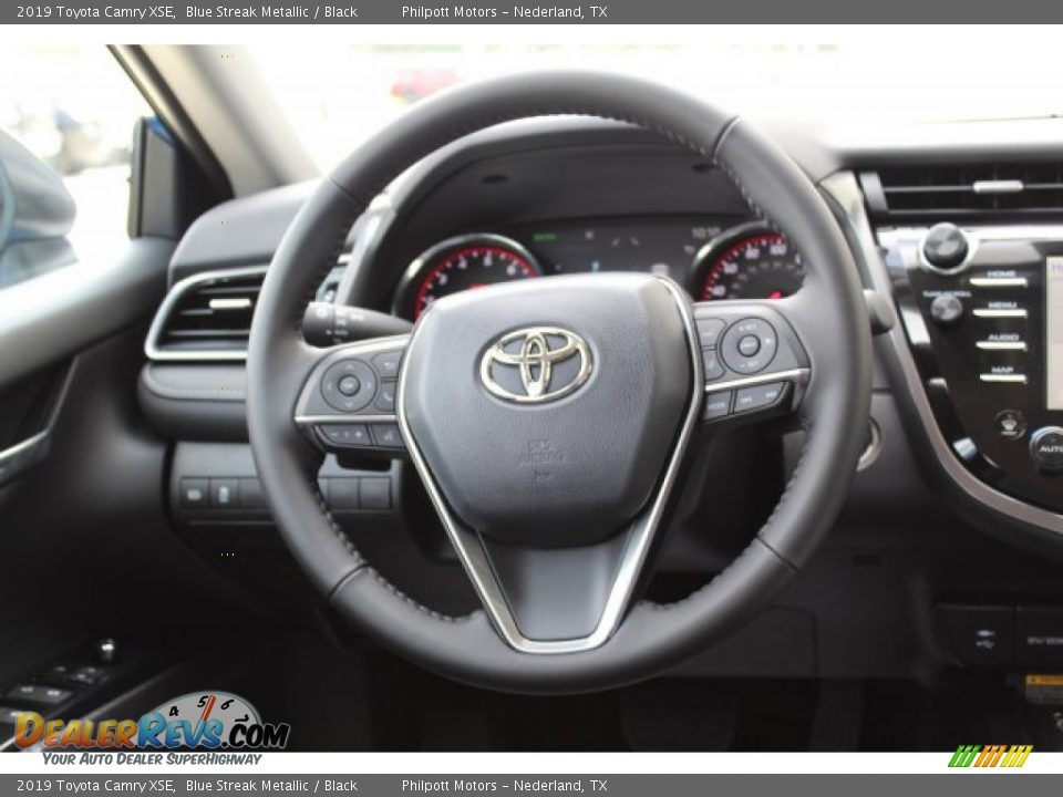 2019 Toyota Camry XSE Blue Streak Metallic / Black Photo #20