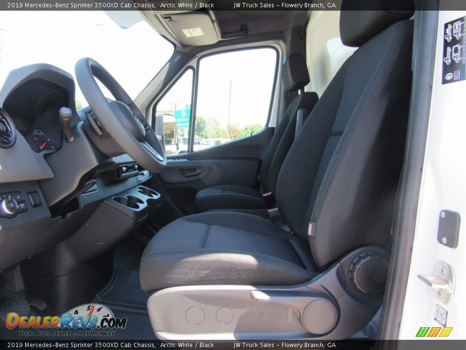 2019 Mercedes-Benz Sprinter 3500XD Cab Chassis Arctic White / Black Photo #14
