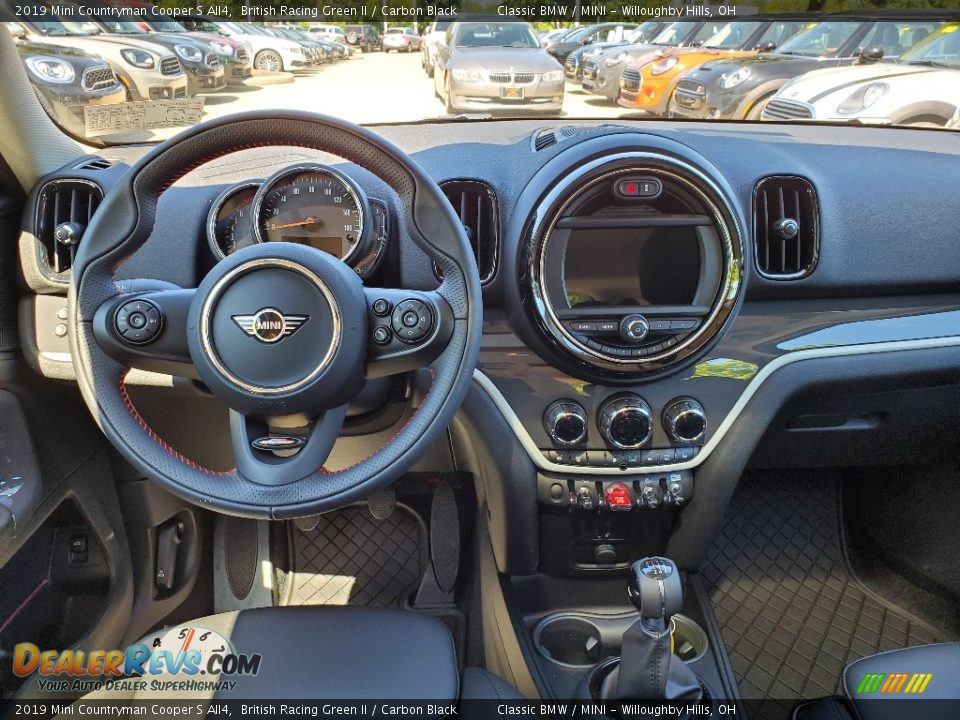 2019 Mini Countryman Cooper S All4 British Racing Green II / Carbon Black Photo #5