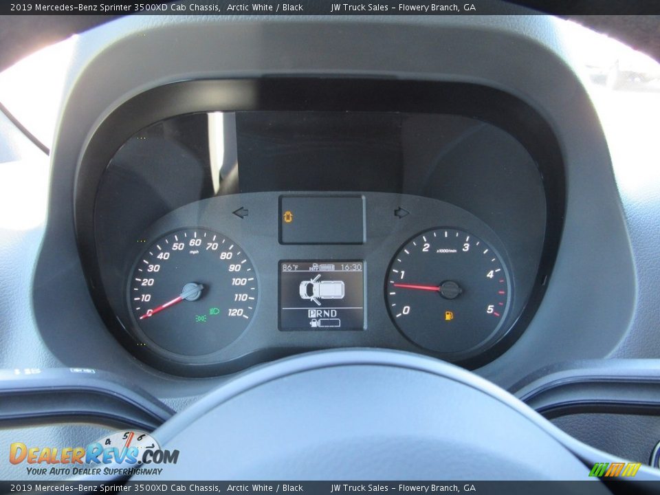 2019 Mercedes-Benz Sprinter 3500XD Cab Chassis Arctic White / Black Photo #19