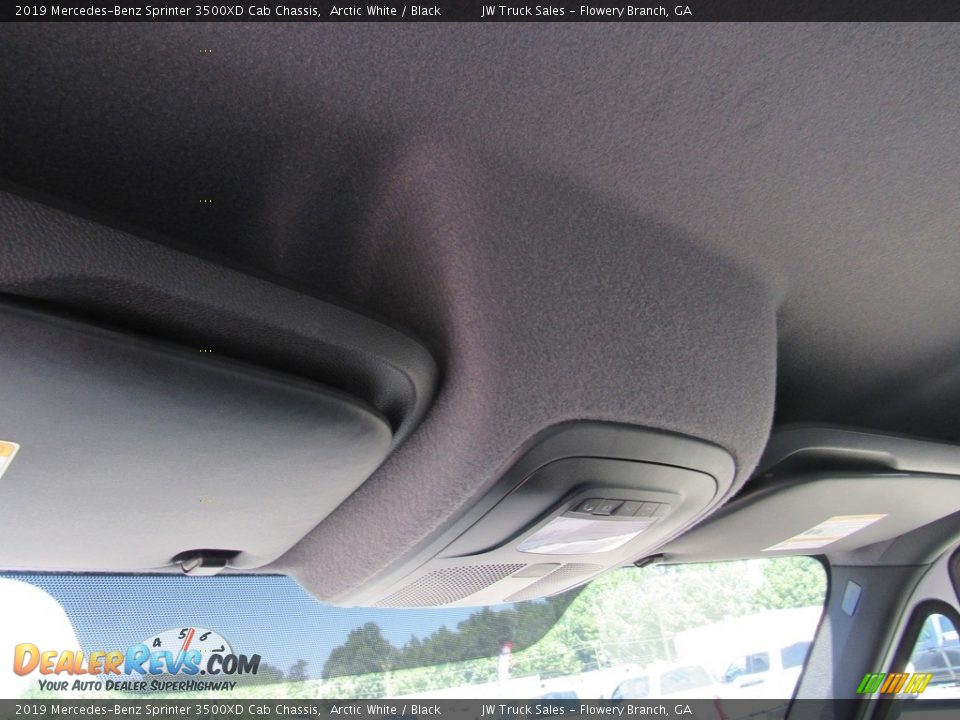 2019 Mercedes-Benz Sprinter 3500XD Cab Chassis Arctic White / Black Photo #24