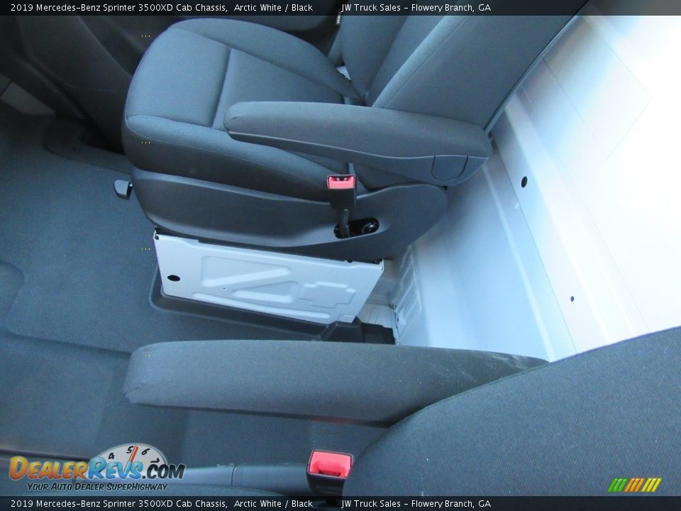 2019 Mercedes-Benz Sprinter 3500XD Cab Chassis Arctic White / Black Photo #25