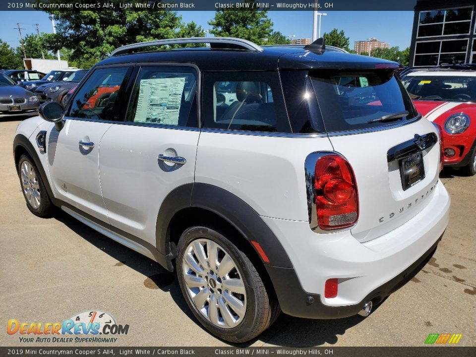 2019 Mini Countryman Cooper S All4 Light White / Carbon Black Photo #4