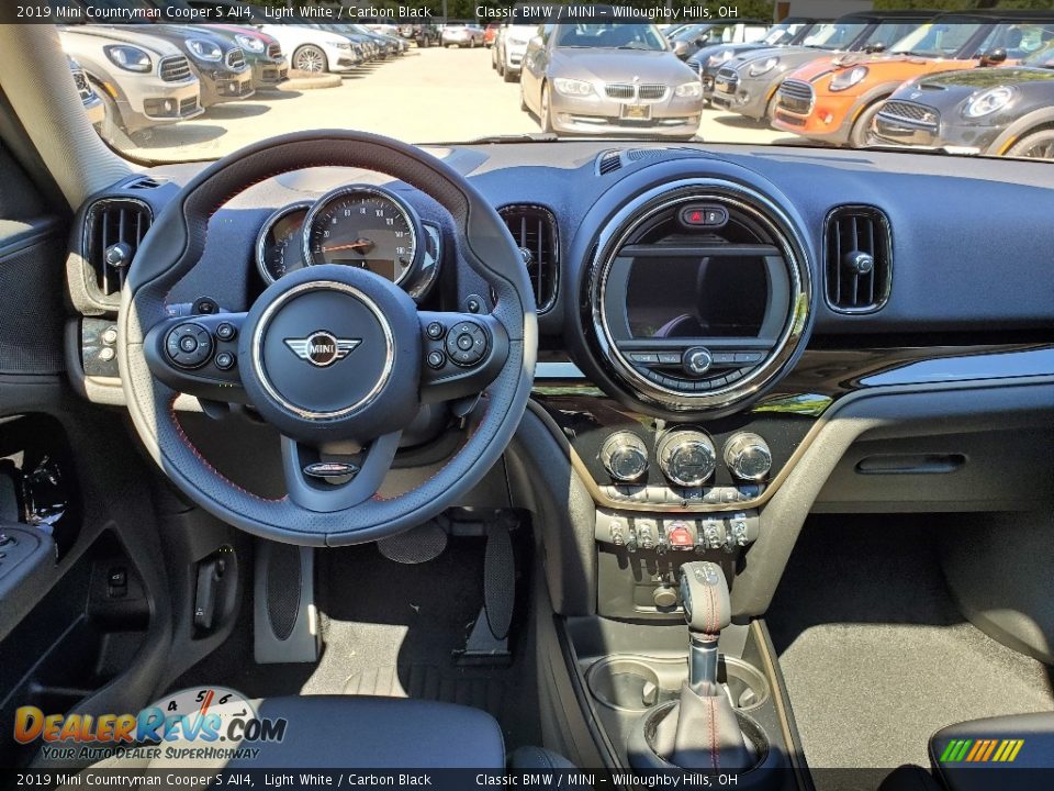 2019 Mini Countryman Cooper S All4 Light White / Carbon Black Photo #5