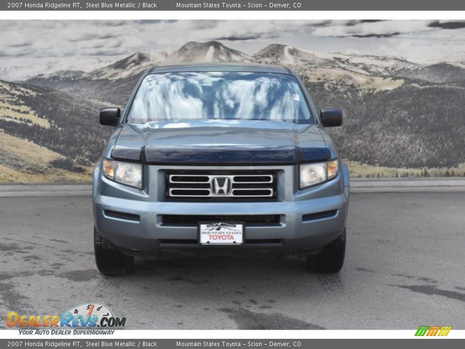 2007 Honda Ridgeline RT Steel Blue Metallic / Black Photo #4