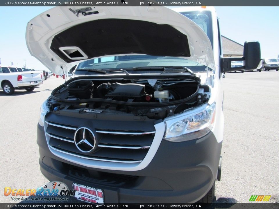 2019 Mercedes-Benz Sprinter 3500XD Cab Chassis Arctic White / Black Photo #33