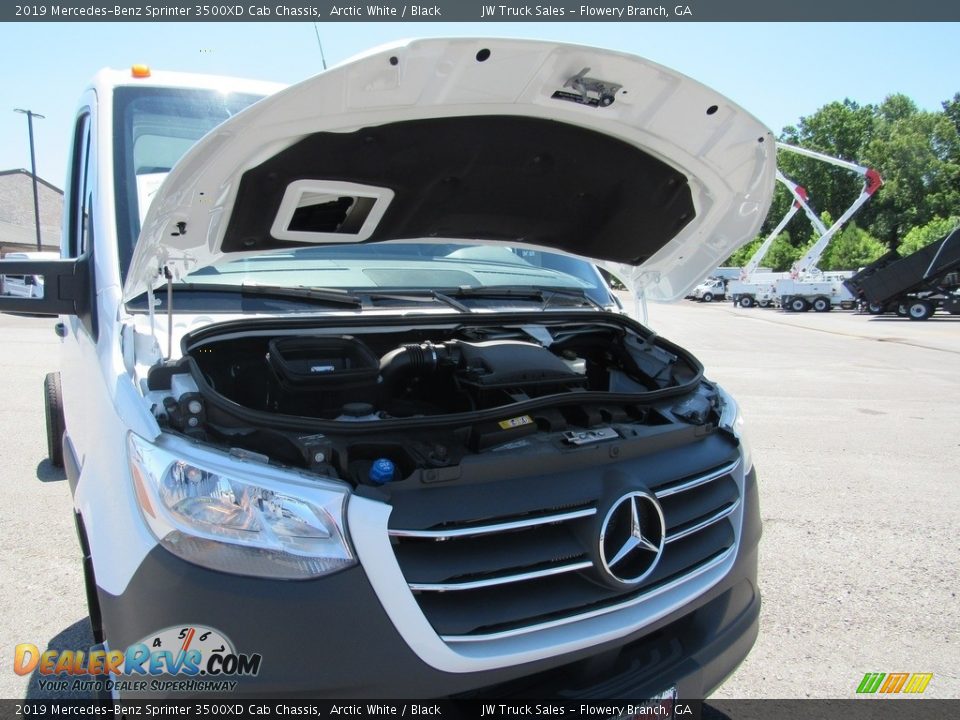 2019 Mercedes-Benz Sprinter 3500XD Cab Chassis Arctic White / Black Photo #34