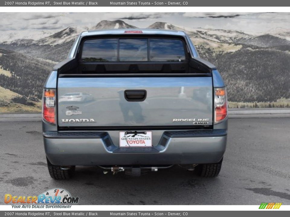 2007 Honda Ridgeline RT Steel Blue Metallic / Black Photo #8