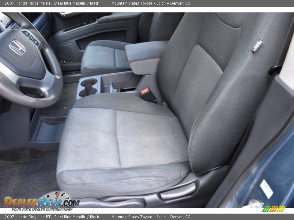 2007 Honda Ridgeline RT Steel Blue Metallic / Black Photo #11