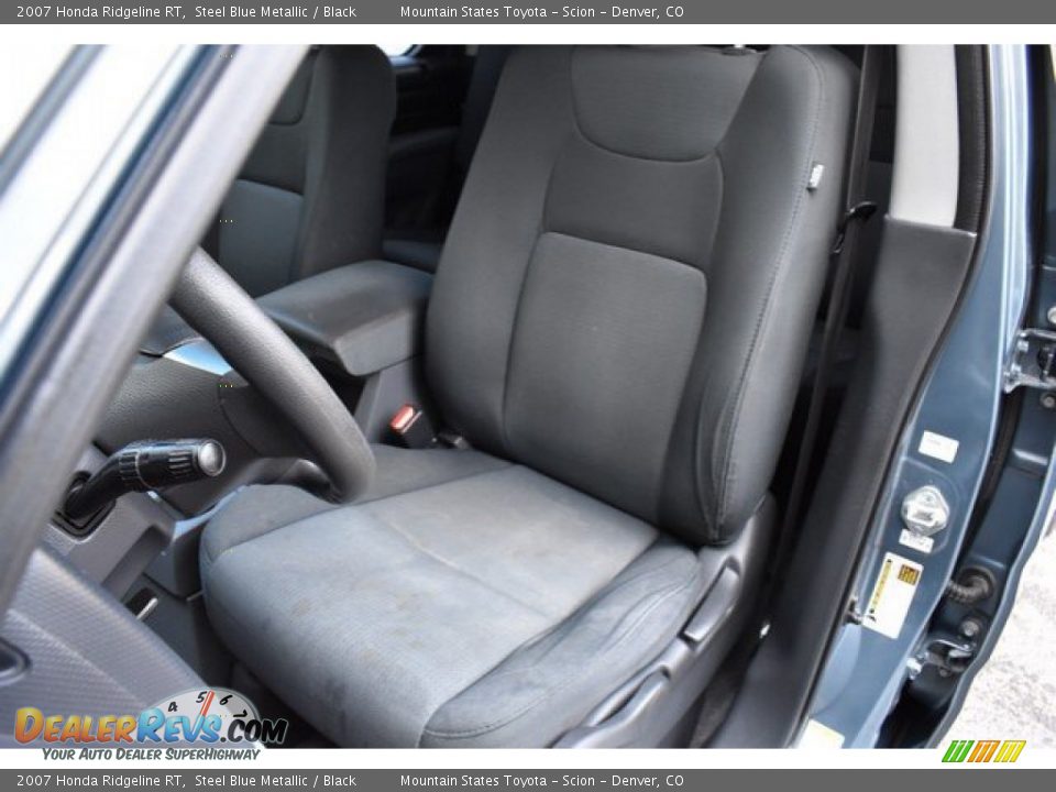 2007 Honda Ridgeline RT Steel Blue Metallic / Black Photo #12