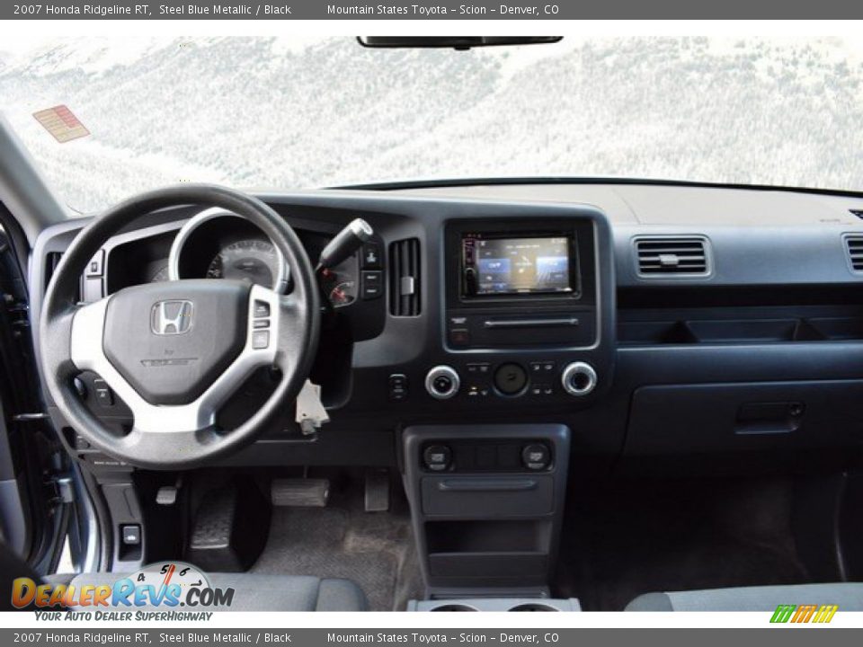 2007 Honda Ridgeline RT Steel Blue Metallic / Black Photo #13