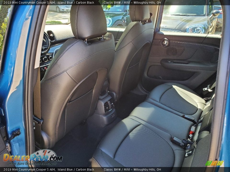 2019 Mini Countryman Cooper S All4 Island Blue / Carbon Black Photo #6