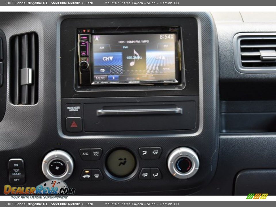 2007 Honda Ridgeline RT Steel Blue Metallic / Black Photo #14