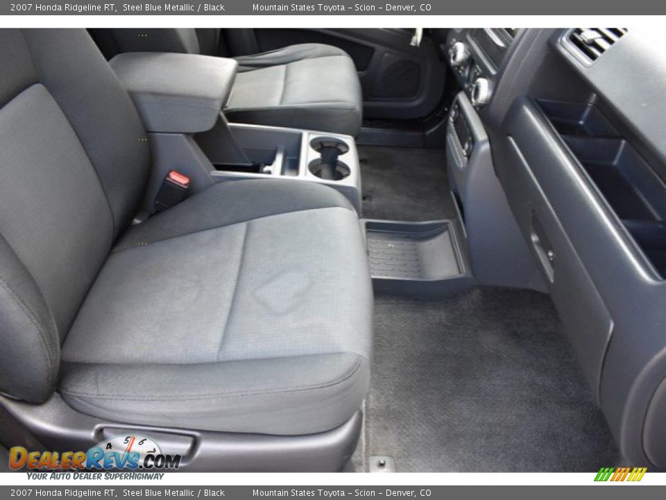2007 Honda Ridgeline RT Steel Blue Metallic / Black Photo #17