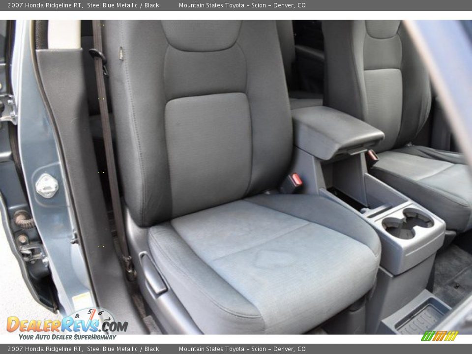 2007 Honda Ridgeline RT Steel Blue Metallic / Black Photo #18