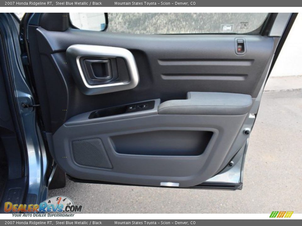 2007 Honda Ridgeline RT Steel Blue Metallic / Black Photo #25