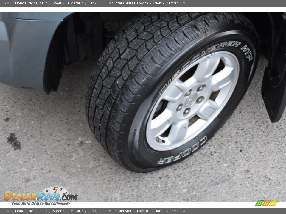 2007 Honda Ridgeline RT Steel Blue Metallic / Black Photo #28