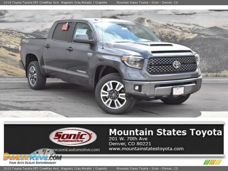 2019 Toyota Tundra SR5 CrewMax 4x4 Magnetic Gray Metallic / Graphite Photo #1