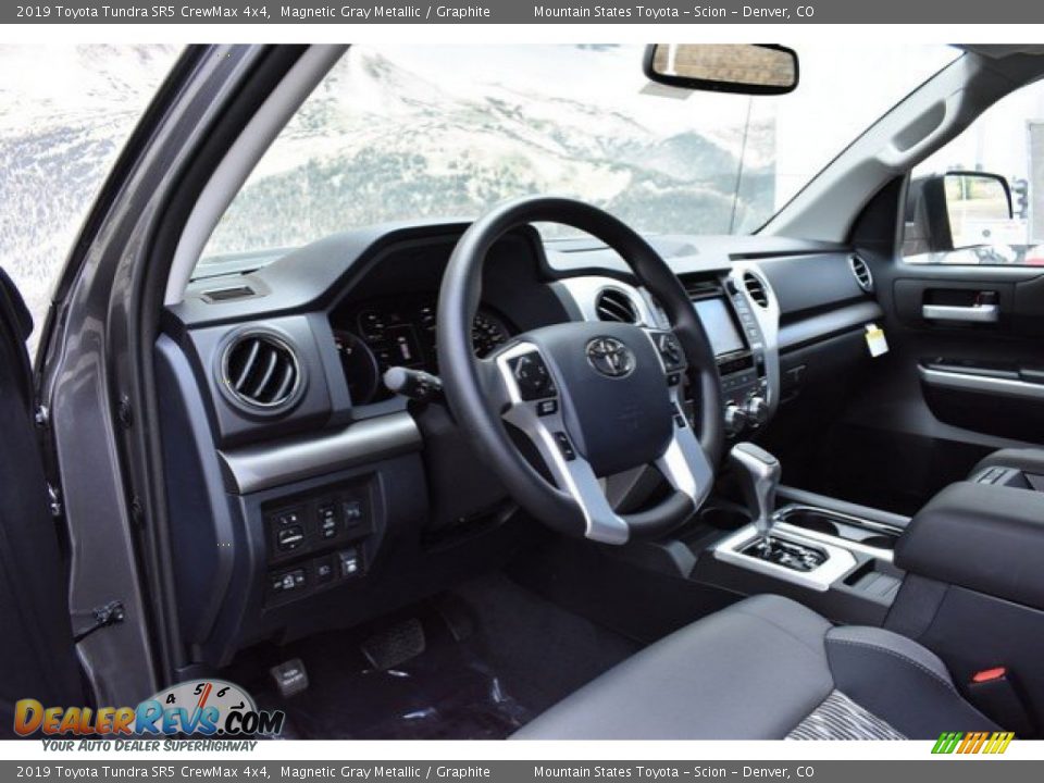 2019 Toyota Tundra SR5 CrewMax 4x4 Magnetic Gray Metallic / Graphite Photo #5