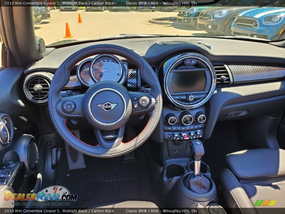 Dashboard of 2019 Mini Convertible Cooper S Photo #5