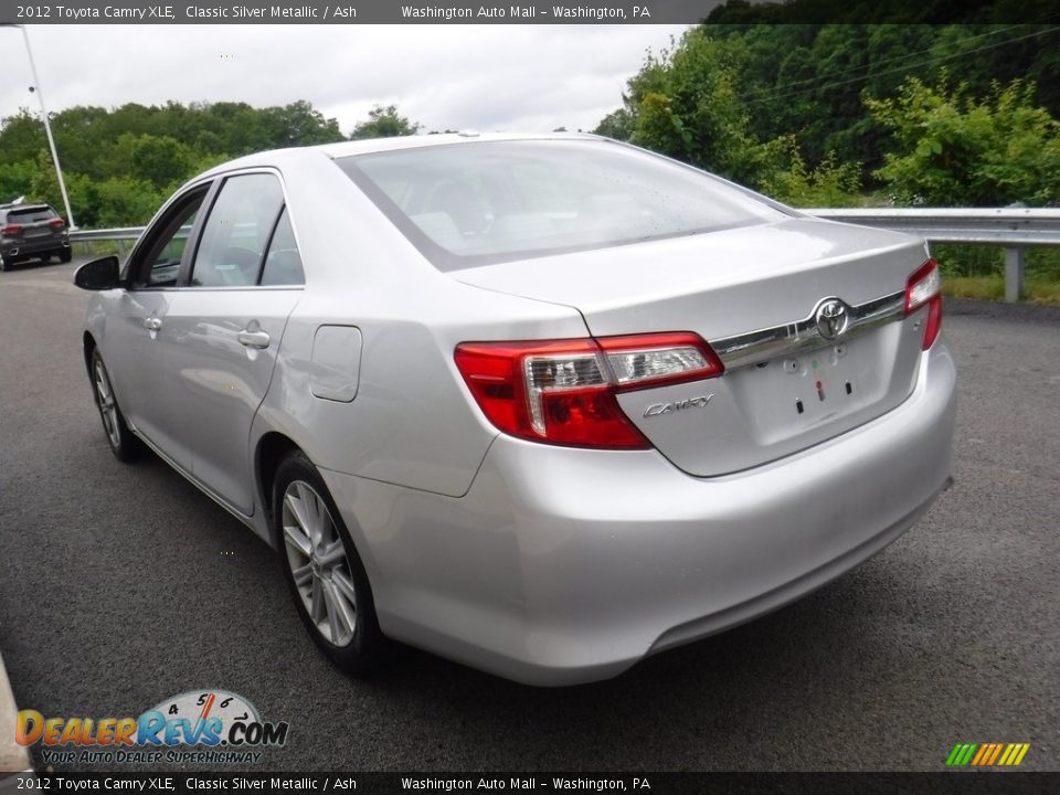 2012 Toyota Camry XLE Classic Silver Metallic / Ash Photo #7