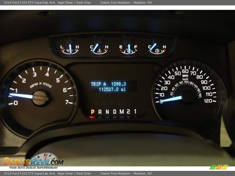 2014 Ford F150 STX SuperCab 4x4 Ingot Silver / Steel Grey Photo #8