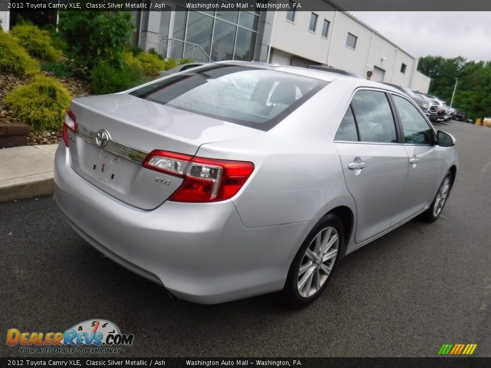 2012 Toyota Camry XLE Classic Silver Metallic / Ash Photo #9