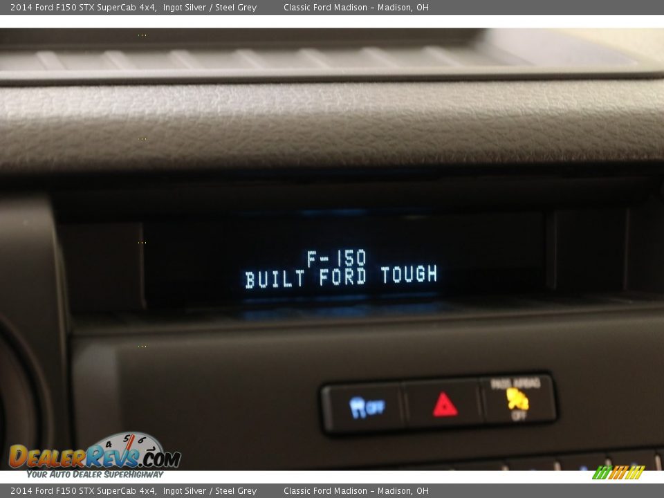 2014 Ford F150 STX SuperCab 4x4 Ingot Silver / Steel Grey Photo #10