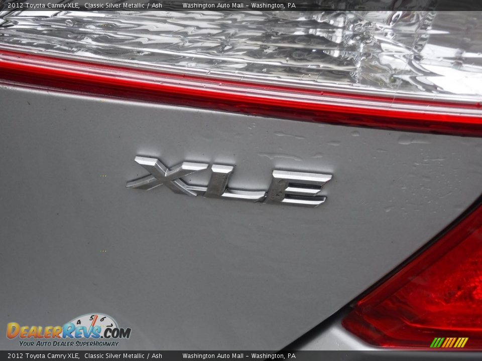 2012 Toyota Camry XLE Classic Silver Metallic / Ash Photo #10