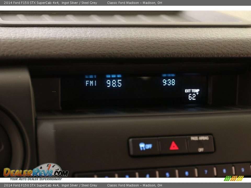 2014 Ford F150 STX SuperCab 4x4 Ingot Silver / Steel Grey Photo #11