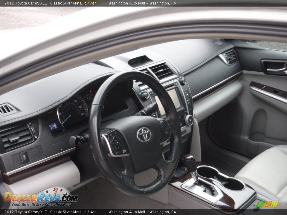 2012 Toyota Camry XLE Classic Silver Metallic / Ash Photo #13