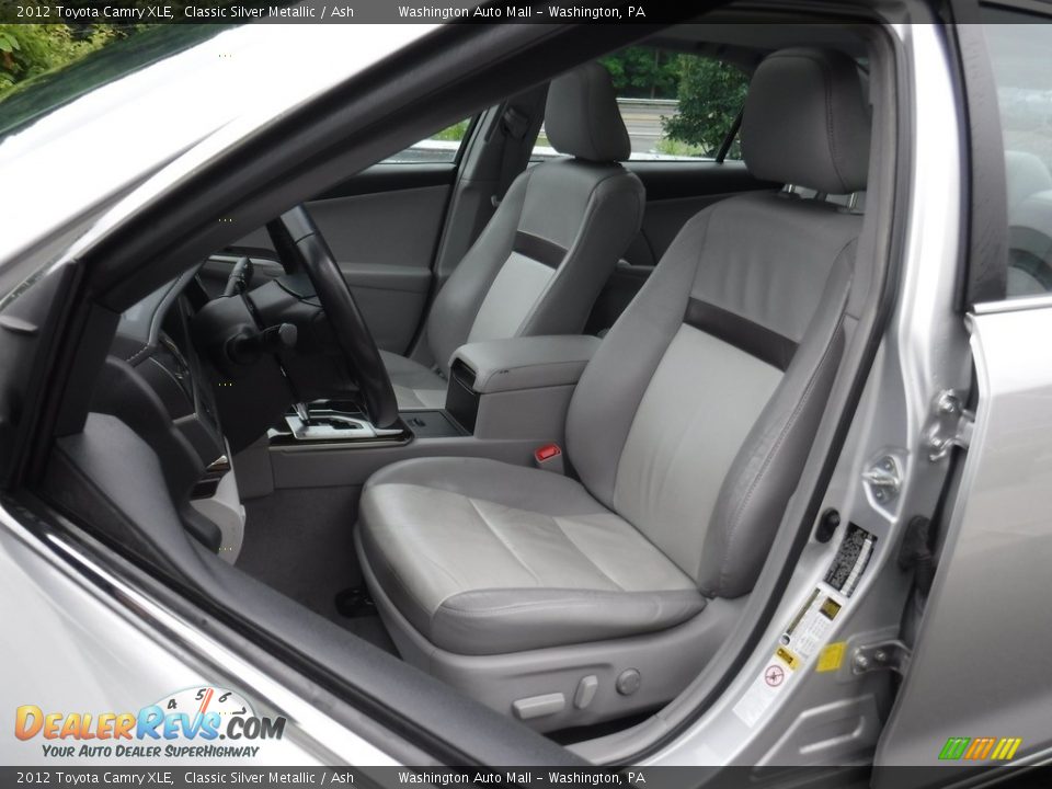 2012 Toyota Camry XLE Classic Silver Metallic / Ash Photo #14