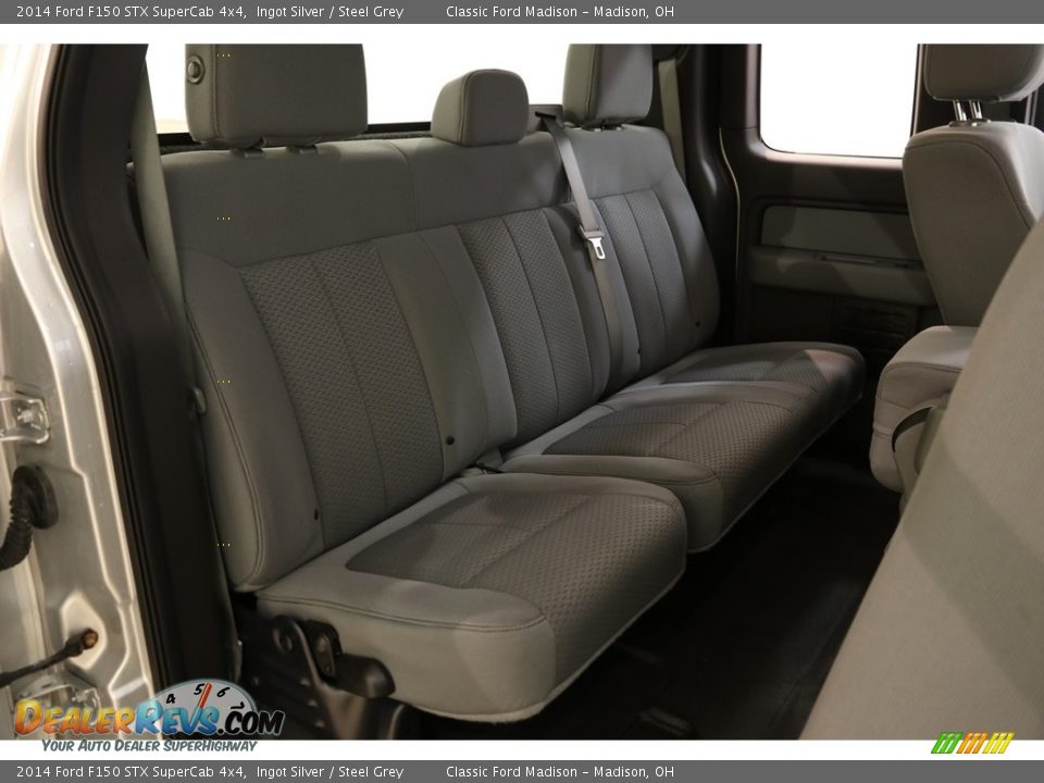 2014 Ford F150 STX SuperCab 4x4 Ingot Silver / Steel Grey Photo #16