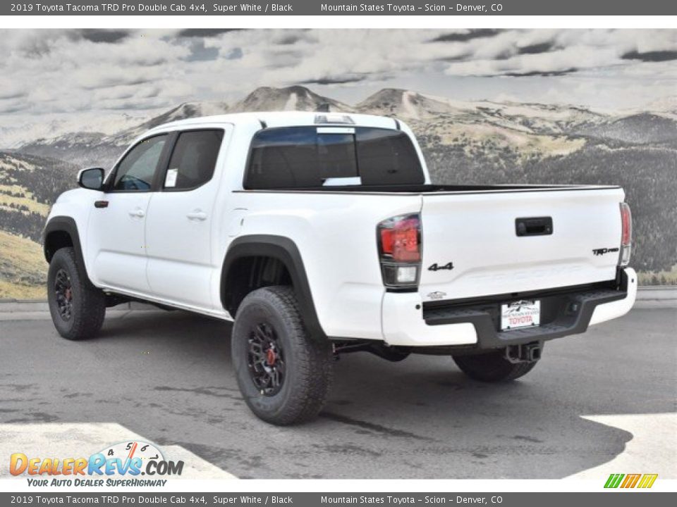 2019 Toyota Tacoma TRD Pro Double Cab 4x4 Super White / Black Photo #3