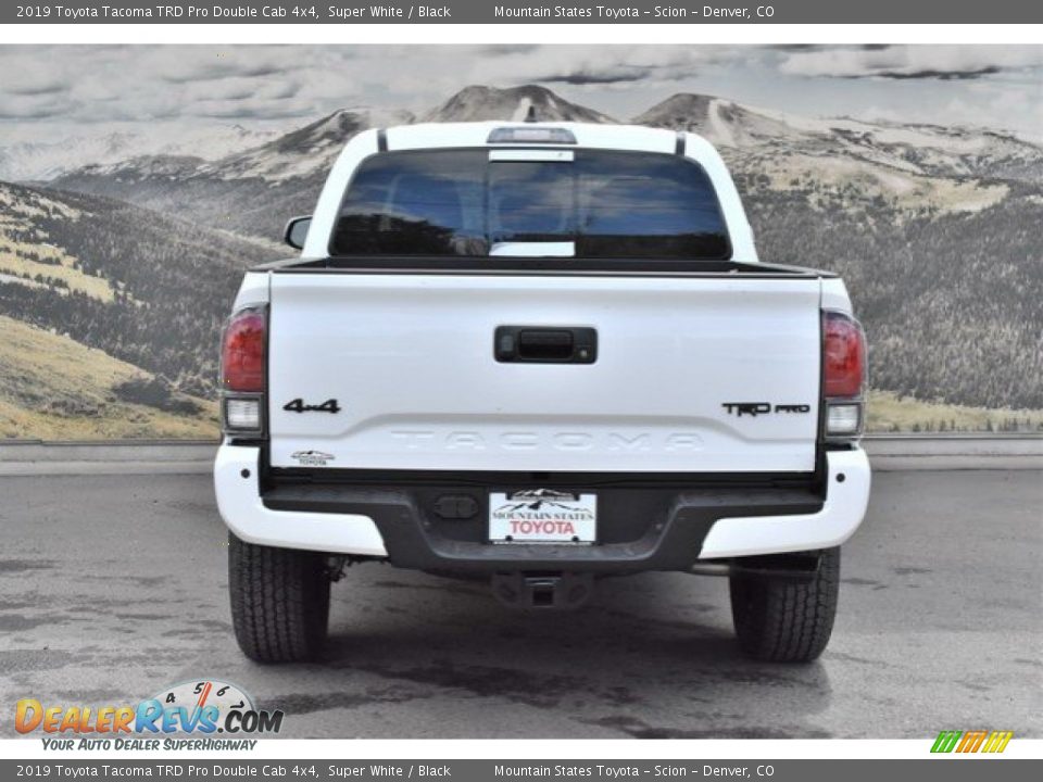 2019 Toyota Tacoma TRD Pro Double Cab 4x4 Super White / Black Photo #4