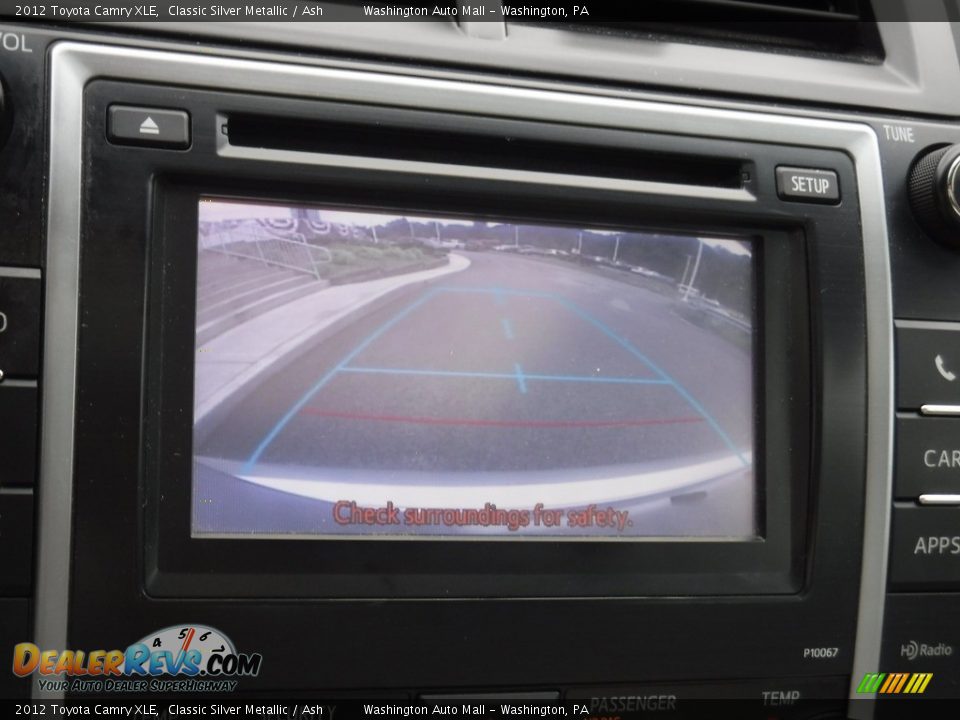 2012 Toyota Camry XLE Classic Silver Metallic / Ash Photo #18