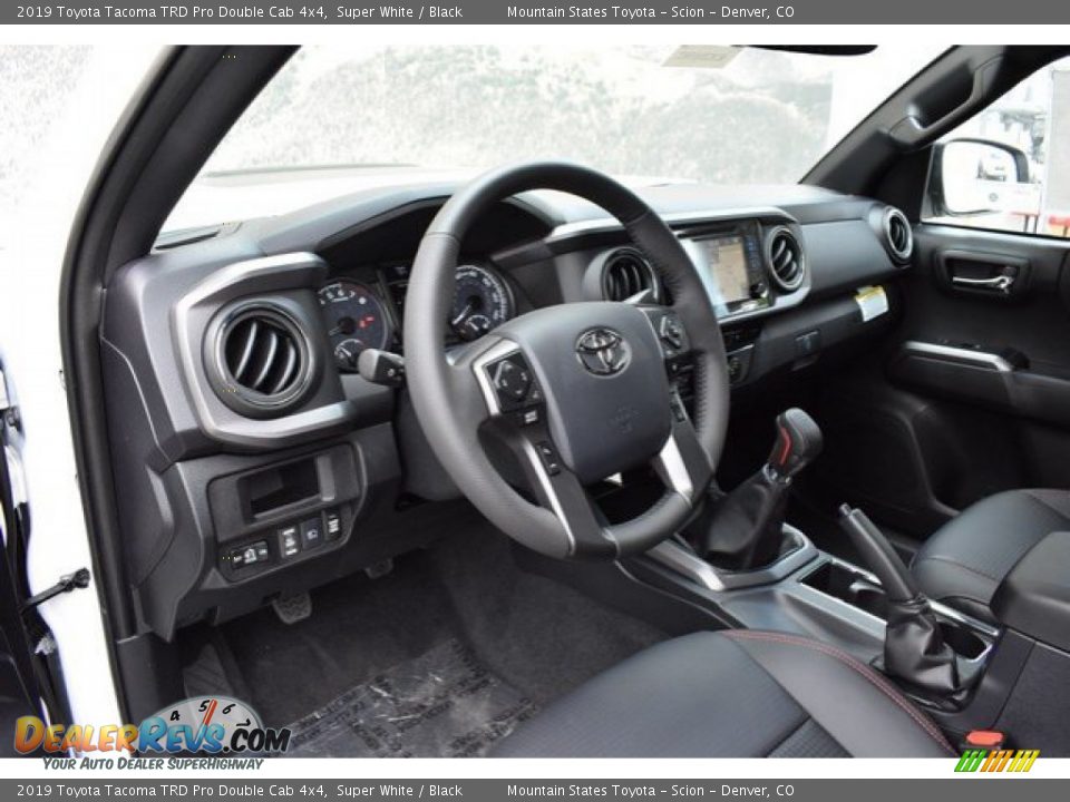 2019 Toyota Tacoma TRD Pro Double Cab 4x4 Super White / Black Photo #5