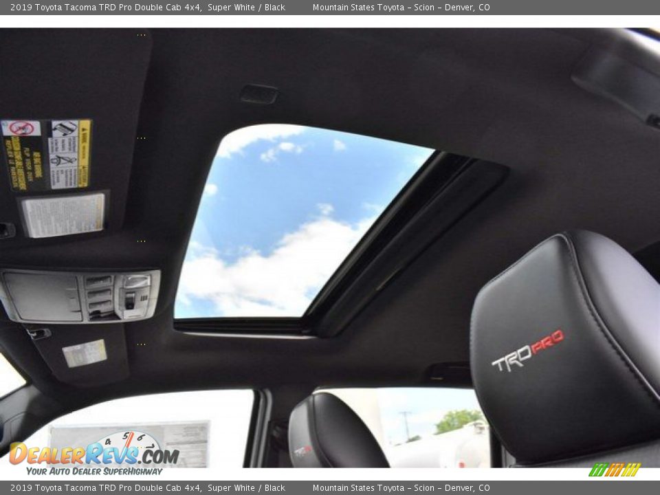 2019 Toyota Tacoma TRD Pro Double Cab 4x4 Super White / Black Photo #8
