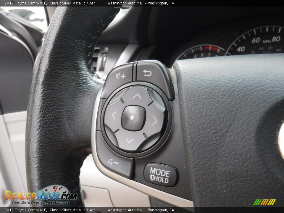 2012 Toyota Camry XLE Classic Silver Metallic / Ash Photo #22