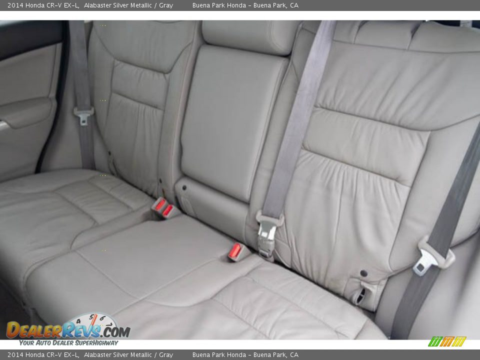 2014 Honda CR-V EX-L Alabaster Silver Metallic / Gray Photo #15