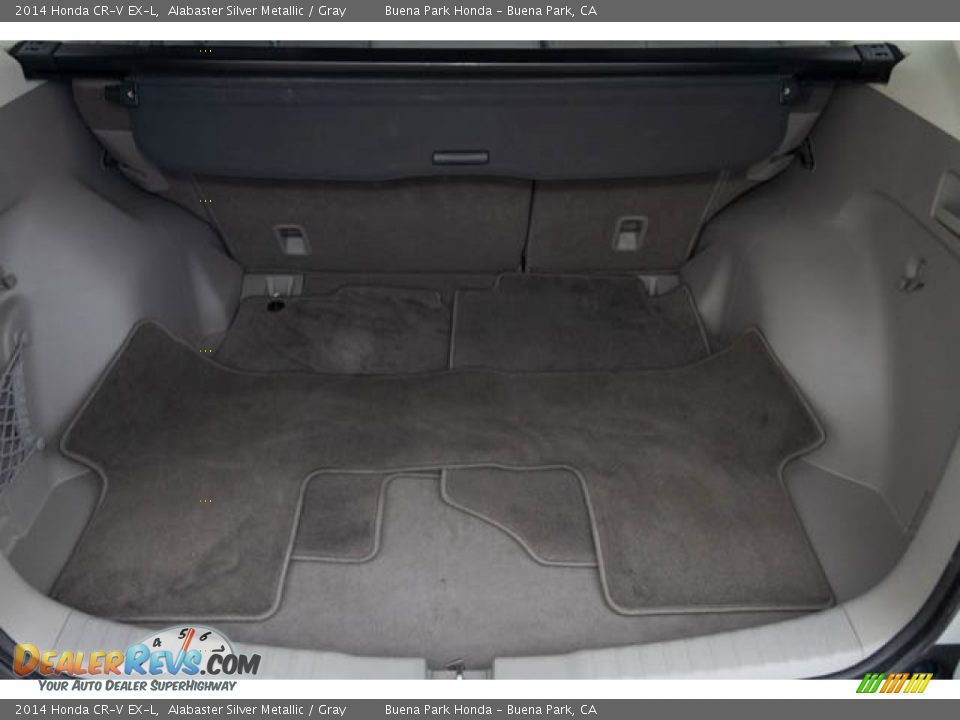 2014 Honda CR-V EX-L Alabaster Silver Metallic / Gray Photo #16