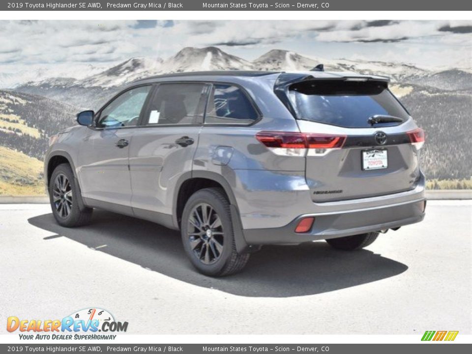 2019 Toyota Highlander SE AWD Predawn Gray Mica / Black Photo #3