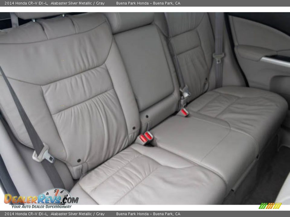 2014 Honda CR-V EX-L Alabaster Silver Metallic / Gray Photo #18