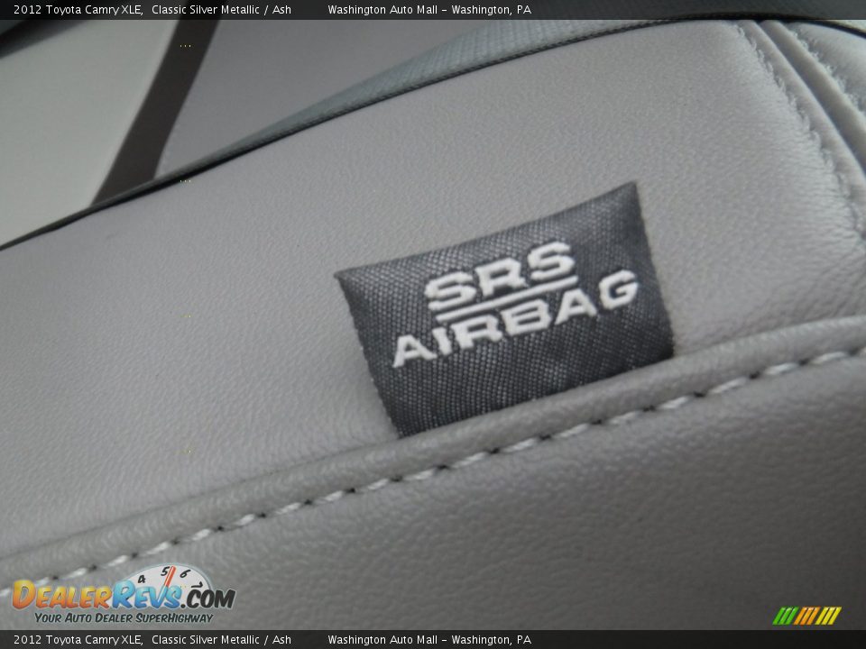 2012 Toyota Camry XLE Classic Silver Metallic / Ash Photo #26