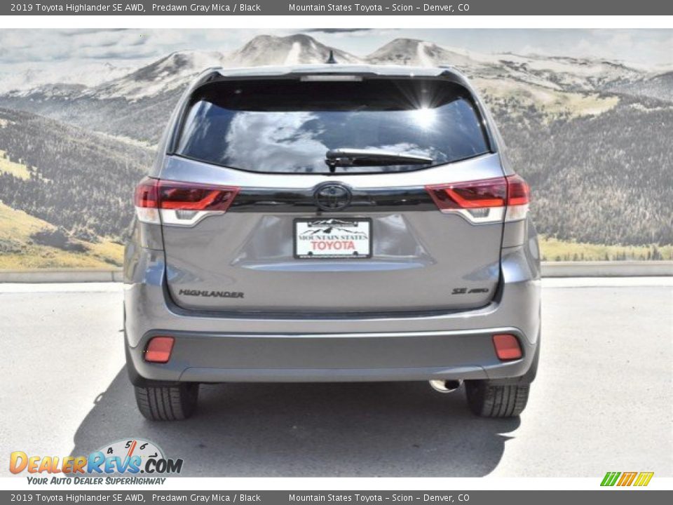 2019 Toyota Highlander SE AWD Predawn Gray Mica / Black Photo #4