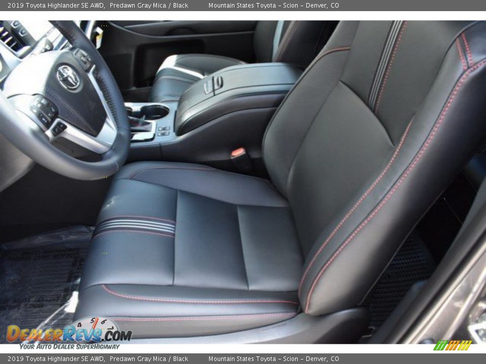 2019 Toyota Highlander SE AWD Predawn Gray Mica / Black Photo #6