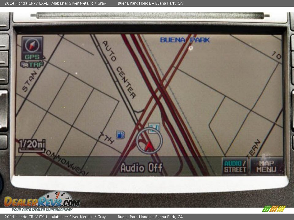 2014 Honda CR-V EX-L Alabaster Silver Metallic / Gray Photo #24